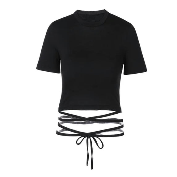 Women's patchwork black shorts, asymmetrical high-waist pleated mini sexy skirt, punk goth style plaid irregular skirt for women-3-L