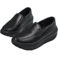 thumbnail image 1 of Women's rocking shoes White sneakers Nurse's shoes Platform platform platform platform platform shoes for women, 1 of 8