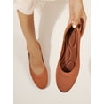 thumbnail image 1 of Women's round-toe braided versatile shallow flat shoes for walking and dating business flats, 1 of 7