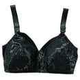 thumbnail image 1 of Women's satin stretch wireless bra, style MJ1960, 1 of 9