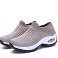thumbnail image 1 of Women's shoes, Comfortable Walking Shoes, Fashion Platform Sneakers with foot arch pad, Casual Shoes for Work, 1 of 9