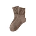 thumbnail image 1 of Women's short mid-calf socks winter solid color thick terry snow warm gift, 1 of 6