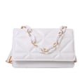 thumbnail image 1 of Women's shoulder bag vintage artificial leather classic clutch handbag, 1 of 5