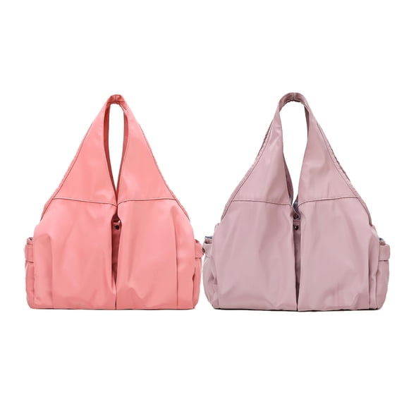 Women's shoulder bag, waterproof shopping lightweight work bag and handbag travel handbag-Sweet Pink+Cherry Blossom Pink