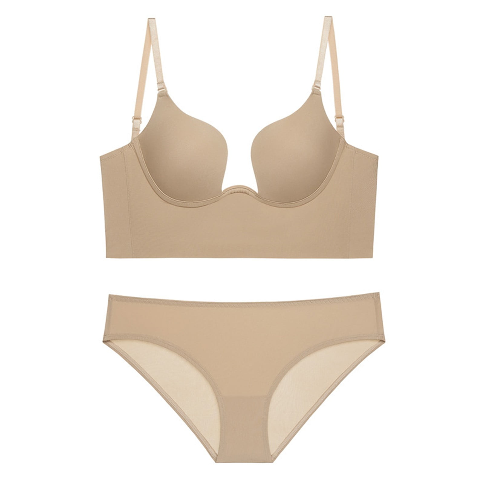 Women's sleepwear Backless Strapless Bra With Lace Luster U Shaped