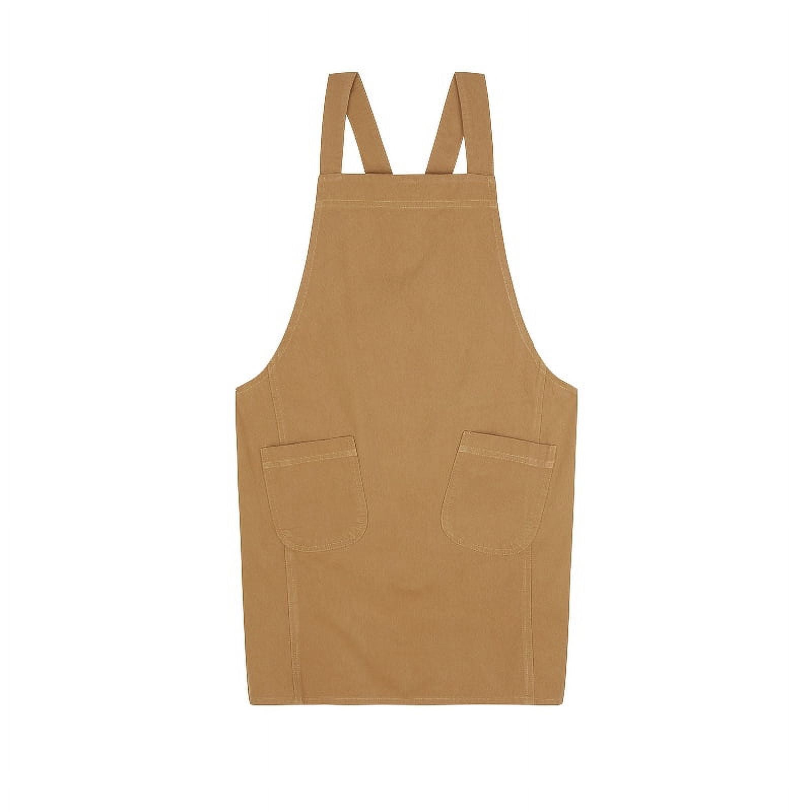 Women's sleeveless apron waist canvas cotton overalls apron coffee shop
