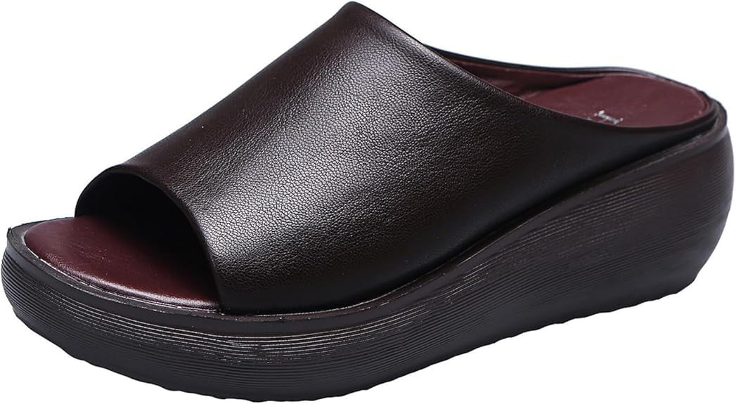 Women's Orthopedic Platform Wedge Sandals - Open Toe Espadrilles, Comfortable For Wedding, Party, Dress