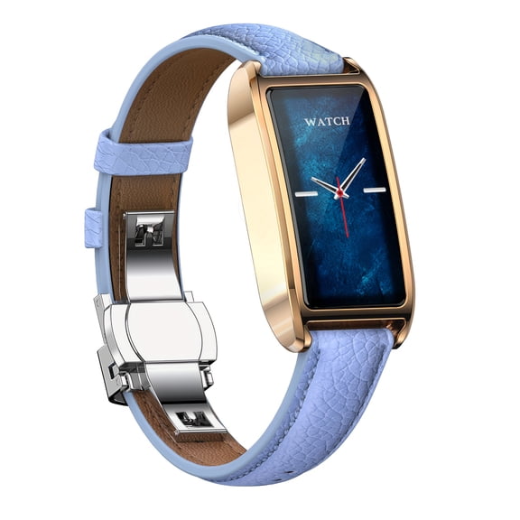 Women's smartwatch with AMOLED screen, 12+ sports modes, waterproof and 30-day standby. Tracks sleep and menstrual cycle.