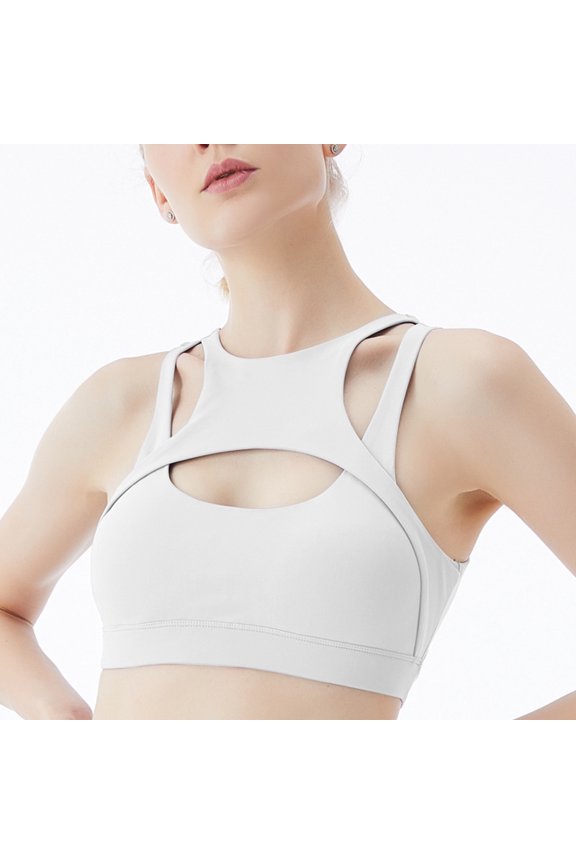 Women's sports bra, shockproof yoga vest, fitness camisole, push-up back bra