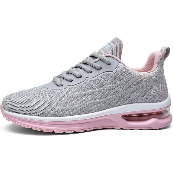 Women's sports running shoes ,fashionable, lightweight and arch-supporting for orthopedic fitness, US size 6-10.5