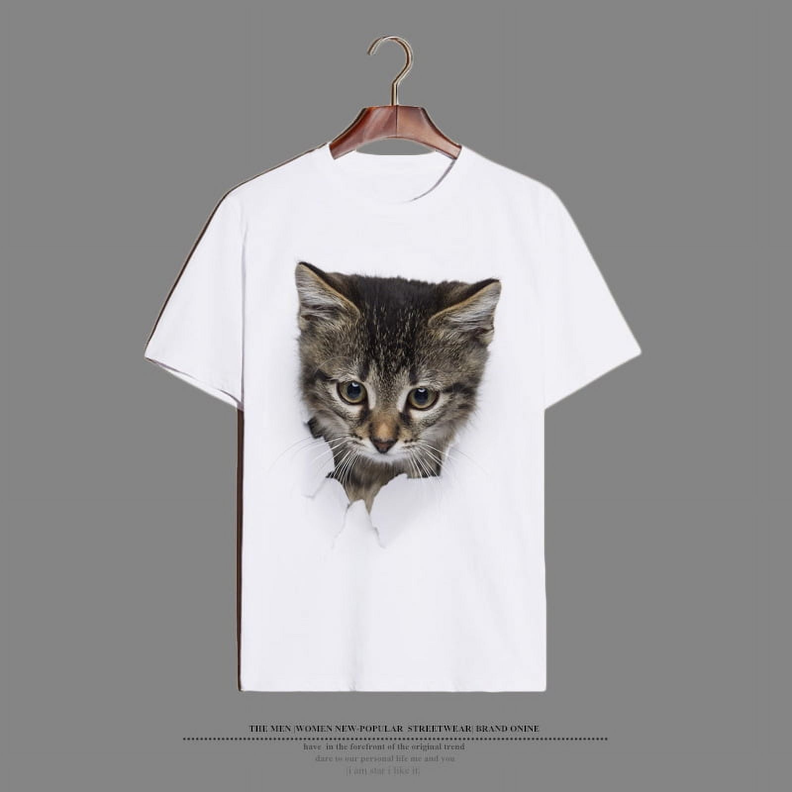 women-s-trendy-cute-cat-pattern-print-fashion-short-sleeve-casual-t-shirt-walmart-com