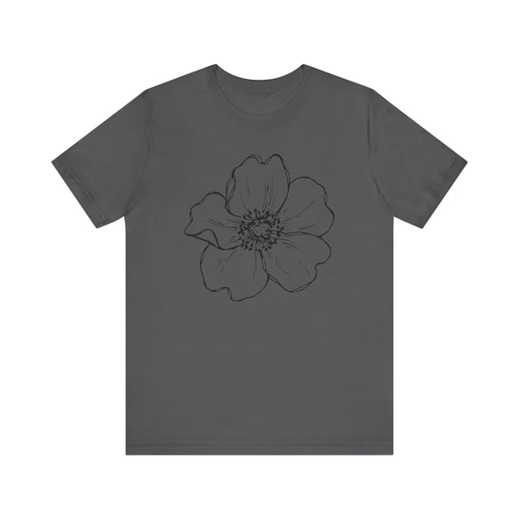 Women's tshirt, flower shirt, womens tee