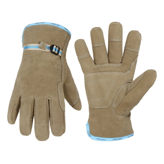 Women's winter gloves, deerskin gloves, durable and warm gloves, unisex soft winter work gloves