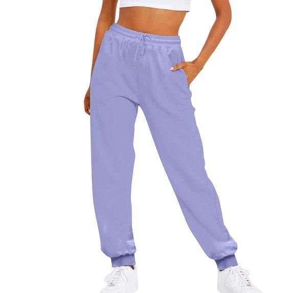 Women's winter new loose casual sports elastic sweatpants