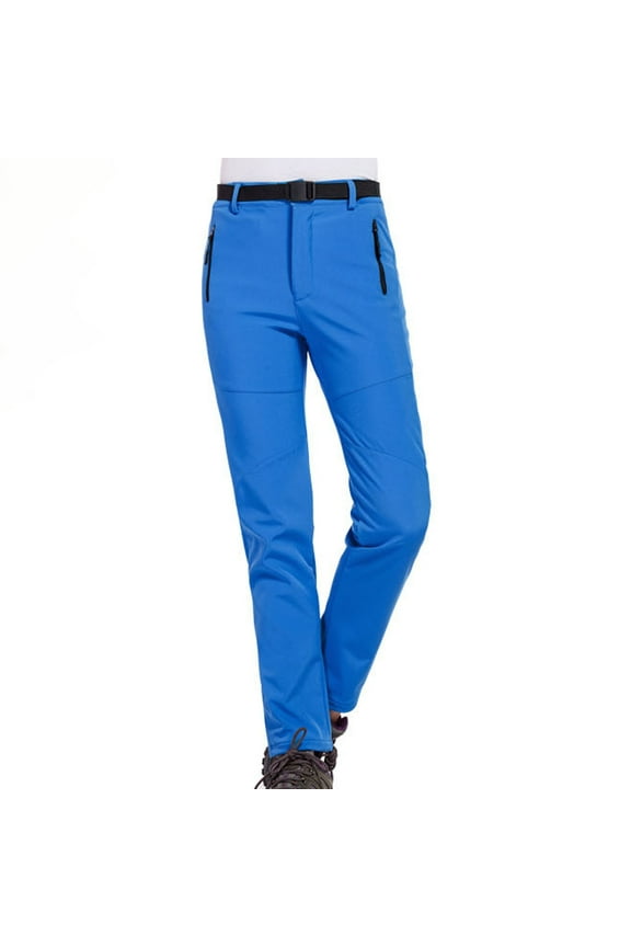 Women‘sOutdoor Sports Pants Slim And Thick Autumn And Winter Large Size Windproof Soft Ski Mountaineering Pants Base Layer Pants Womens Thermal Underwear Long Underwear Men Petite Thermal Underwear