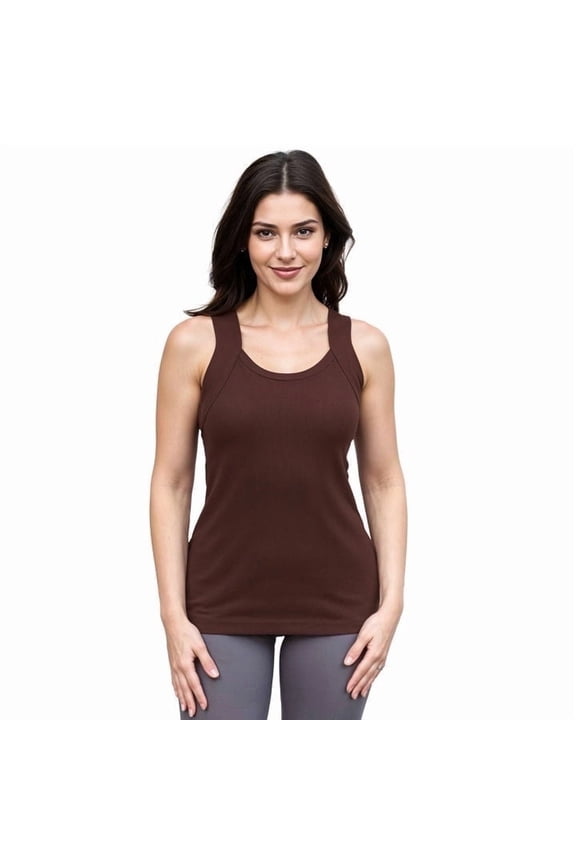 Women's Casual Scoop Neck Camisole Sleeveless Tank Tops