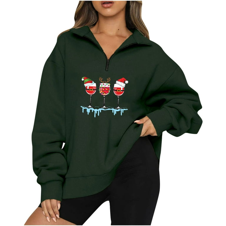Green sweatshirt walmart 2025