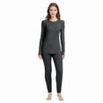 thumbnail image 1 of Womens 100% Merino Wool Base Layer Sets for Ski Lightweight Thermal Underwear, 1 of 6