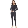 thumbnail image 1 of Iguana Women’s 100% Merino Wool Midweight Base Layer Set Thermal Underwear Top & Bottom for Ski Winter Outdoor, 1 of 5