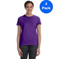 thumbnail image 1 of Womens 100% Ringspun Cotton nano-T T-Shirt SL04 (2 PACK), 1 of 2