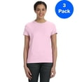 thumbnail image 1 of Womens 100% Ringspun Cotton nano-T T-Shirt SL04 (3 PACK), 1 of 1