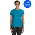 thumbnail image 1 of Womens 100% Ringspun Cotton nano-T T-Shirt SL04 (5 PACK), 1 of 1