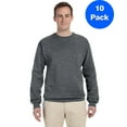 thumbnail image 1 of Womens 12 oz. 70/30 Fleece Crew 82300 (10 PACK), 1 of 3