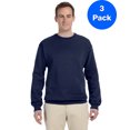 thumbnail image 1 of Womens 12 oz. 70/30 Fleece Crew 82300 (3 PACK), 1 of 3