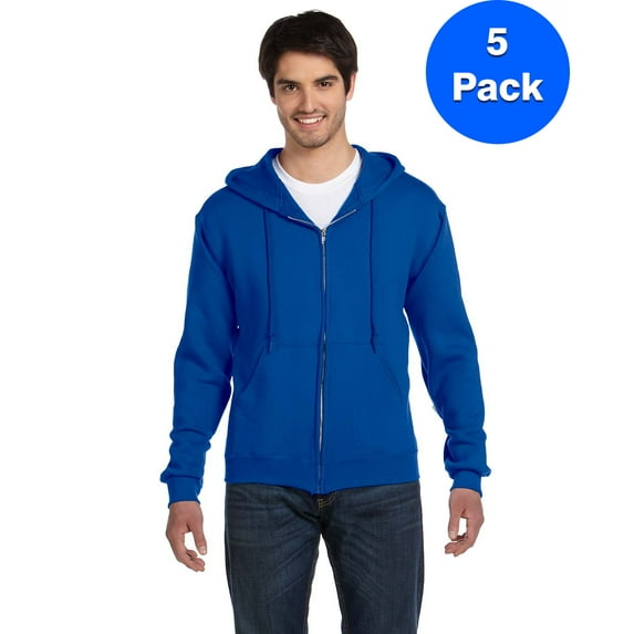 Womens 12 oz. 70/30 Full-Zip Hood 82230 (5 PACK)