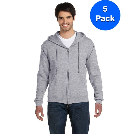 Womens 12 oz. 70/30 Full-Zip Hood 82230 (5 PACK)