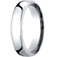 thumbnail image 1 of Womens 14K White Gold, 5.5mm London Couture Comfort-Fit Wedding Band (sz 6), 1 of 3