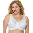 thumbnail image 1 of Womens 18 Hour 'Easier On' Front-Close Wirefree Bra with Flex Back, Style 4695, 1 of 3