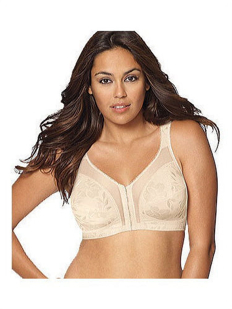 Womens 18 Hour 'Easier On' Front-Close Wirefree Bra with Flex Back, Style 4695