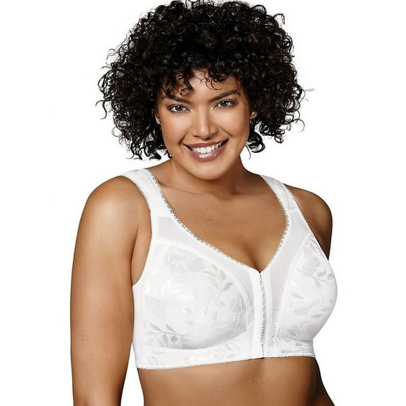 Womens 18 Hour 'Easier On' Front-Close Wirefree Bra with Flex Back, Style 4695