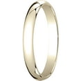 thumbnail image 1 of Womens 18K Yellow Gold, 3.0mm Traditional Dome Oval Wedding Band (sz 8.5), 1 of 3