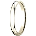 thumbnail image 1 of Womens 18K Yellow Gold, 3mm Slightly Domed Standard Comfort-Fit Wedding Band (sz 12.5), 1 of 3