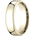 thumbnail image 1 of Womens 18K Yellow Gold, 6.5mm London Couture Comfort-Fit Wedding Band (sz 9), 1 of 3