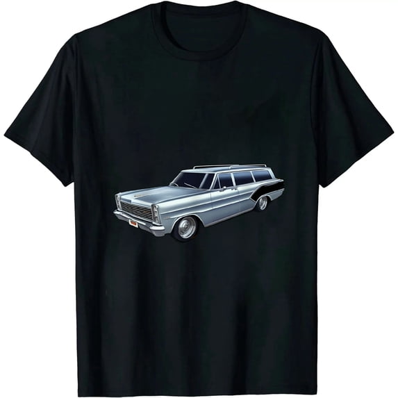 Womens 1971 Vista Cruiser,,Dad's Station Wagon,,Hoola HotRod,Father T-Shirt