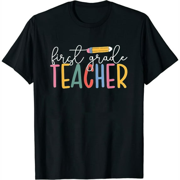 Womens 1St Grade Teacher Boho First Grade Teachers T-Shirt Black X-Large