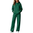 thumbnail image 1 of Womens 2 Piece Lounge Sets Matching Sweatsuits Oversized Hoodie Jogger Sweatpants Set Workout Tracksuit Airport Travel Outfits Comfy Loungewear, 1 of 6