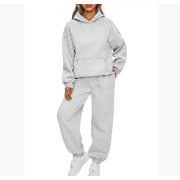 Womens 2 Piece Outfits Lounge Hoodie Sweatsuit Sets Oversized Tracksuit