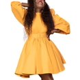 thumbnail image 1 of Womens 2025 Spring Dresses Casual Ruffle Tiered A Line Swing Mini Cute Dress, 1 of 3