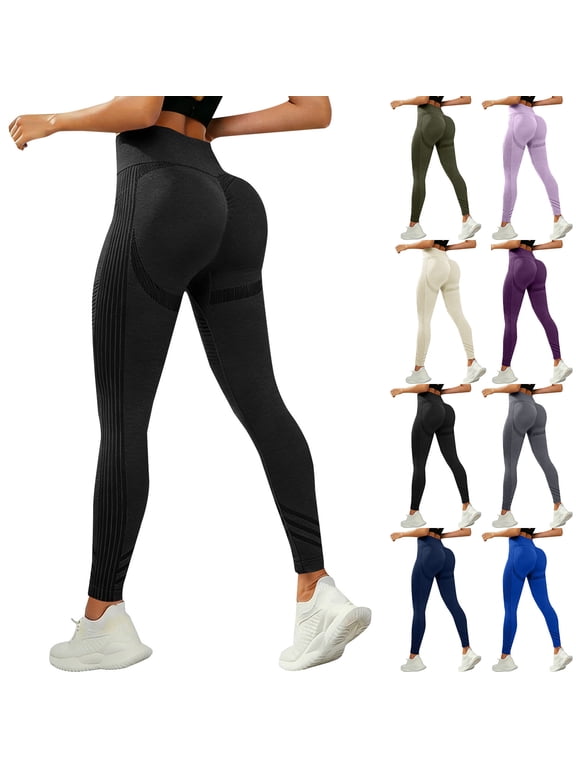 Womens 2026 3D Compression Leggings High Waist Cellulite Leggings Slimming Tummy Control Workout Yoga Pants Dark Purple XL