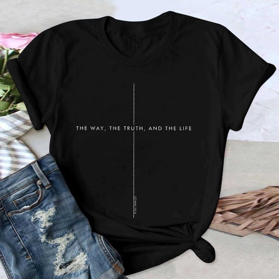 Womens 2026 Spring Casual Tops Plus Size Short Sleeve Crew Neck Graphic Print Tees Basic Oversized T Shirts Summer