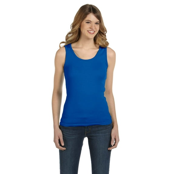Womens 2x1 Rib Tank Top