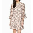 thumbnail image 1 of Womens 3/4 Sleeve Printed Shift Dress 10, 1 of 1