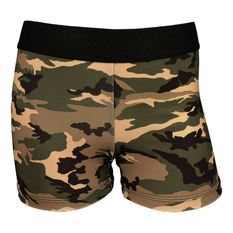 Camo deals cheer shorts