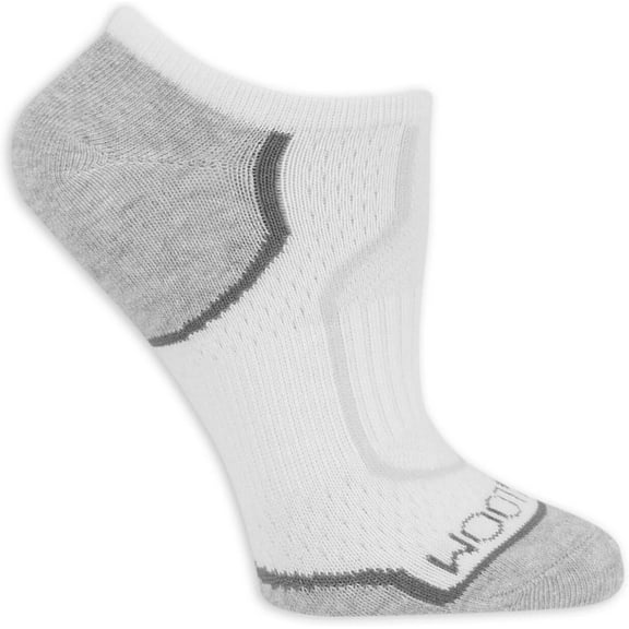 Womens 3 Pack On Her Feet No Show Socks, 9-11