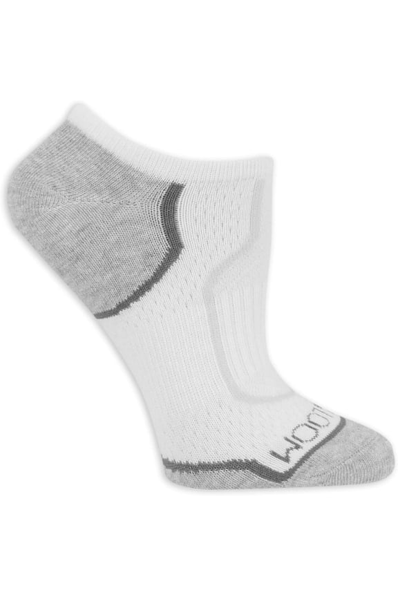 Womens 3 Pack On Her Feet No Show Socks, 9-11