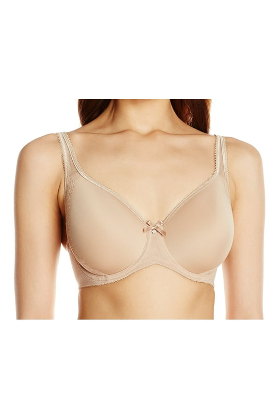 Womens 38G Lace-Detail Retro Chic Contour Bra 38